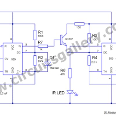 Prototype 2 — IR remote control circuit